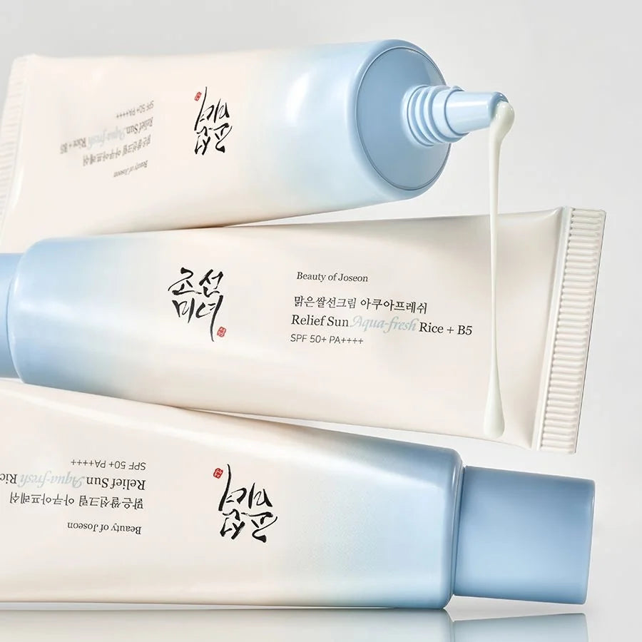 BEAUTY OF JOSEON RELIEF SUN AQUA - FRESH RICE + B5+ PA++++ - 50 ml