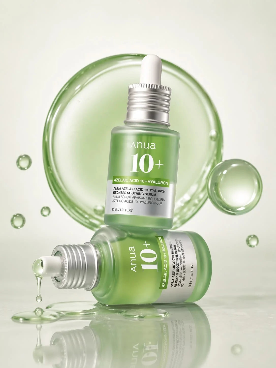 ANUA AZELAIC ACID 10 HYALURON REDNESS SOOTHING SERUM - 30ml