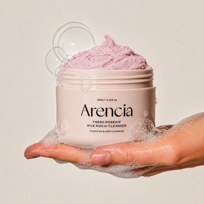 ARENCIA FRESH ROSEHIP RICE MOCHI CLEANSER - 120gr