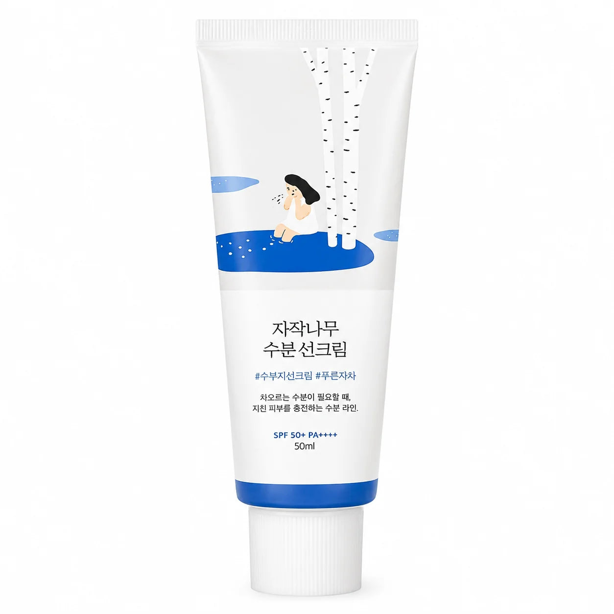 ROUND LAB BIRCH JUICE MOISTURIZING SUN CREAM SPF50 + PA++++ - 50ml