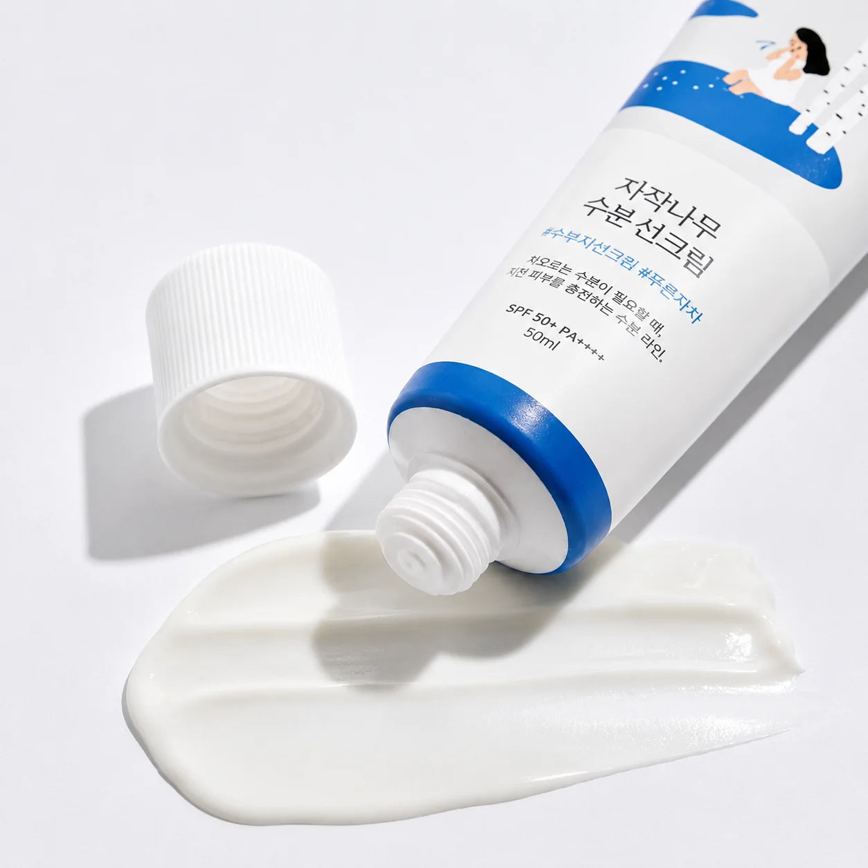 ROUND LAB BIRCH JUICE MOISTURIZING SUN CREAM SPF50 + PA++++ - 50ml