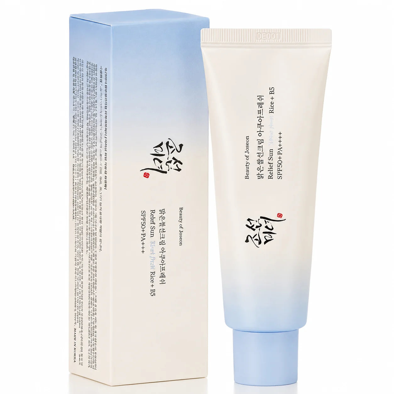 BEAUTY OF JOSEON RELIEF SUN AQUA - FRESH RICE + B5+ PA++++ - 50 ml